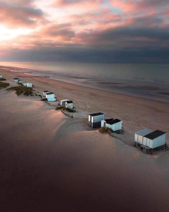 Duplex Calais Nord A 2 Pas De La Plage المظهر الخارجي الصورة